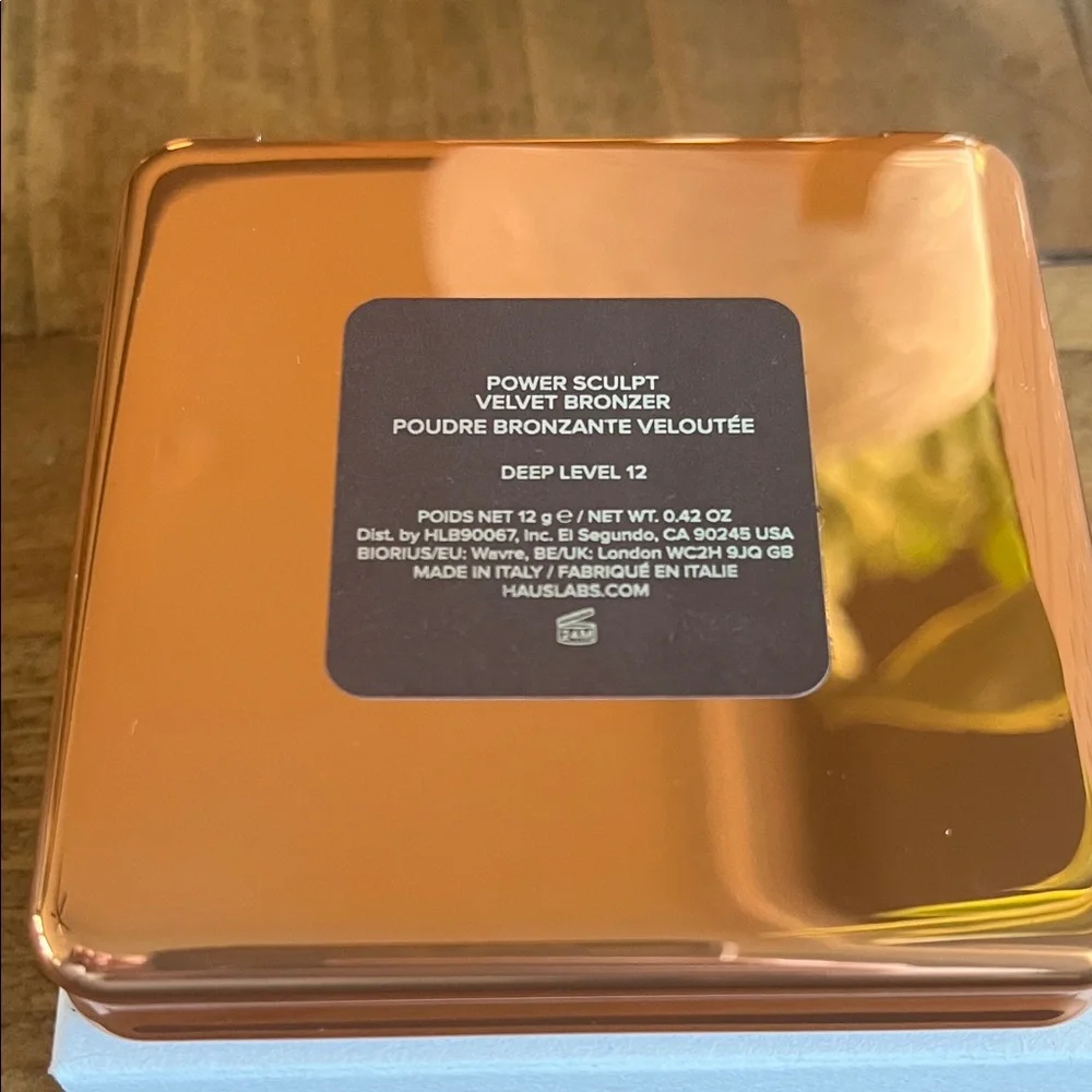 Haus Labs by Lady Gaga Velvet Bronzer in Deep Level 12 - Shimmery Brown
